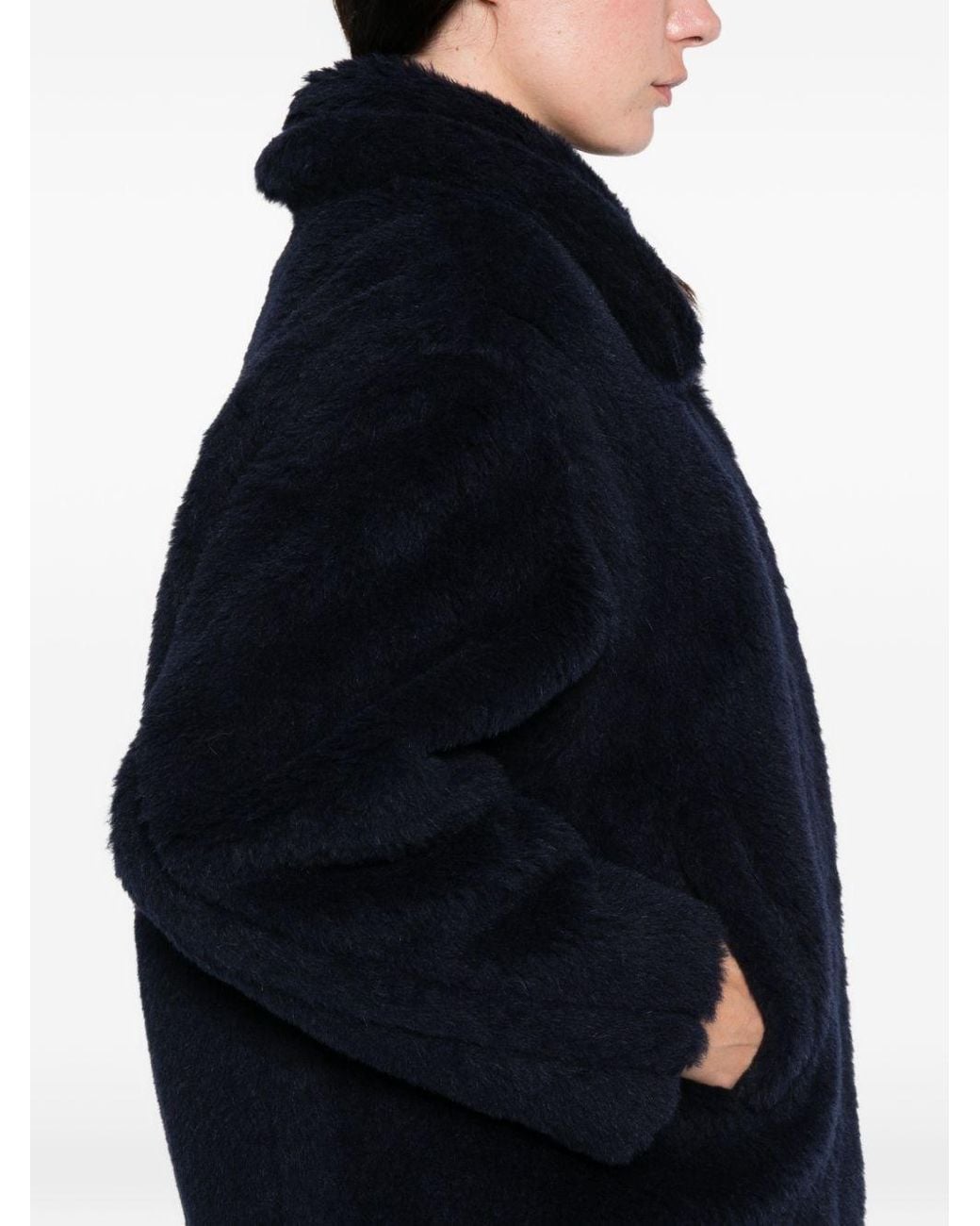 Max Mara Black Wool Short Coat