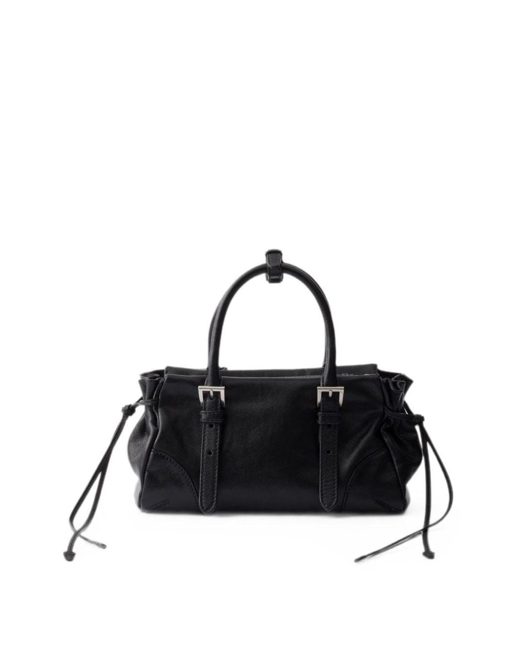 Prada Black Karin Small Leather Handbag
