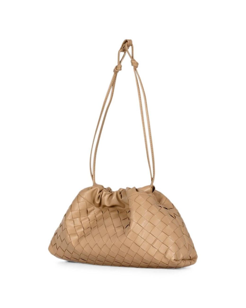 Bottega Veneta Natural Dustbag Notte Leather Pouch