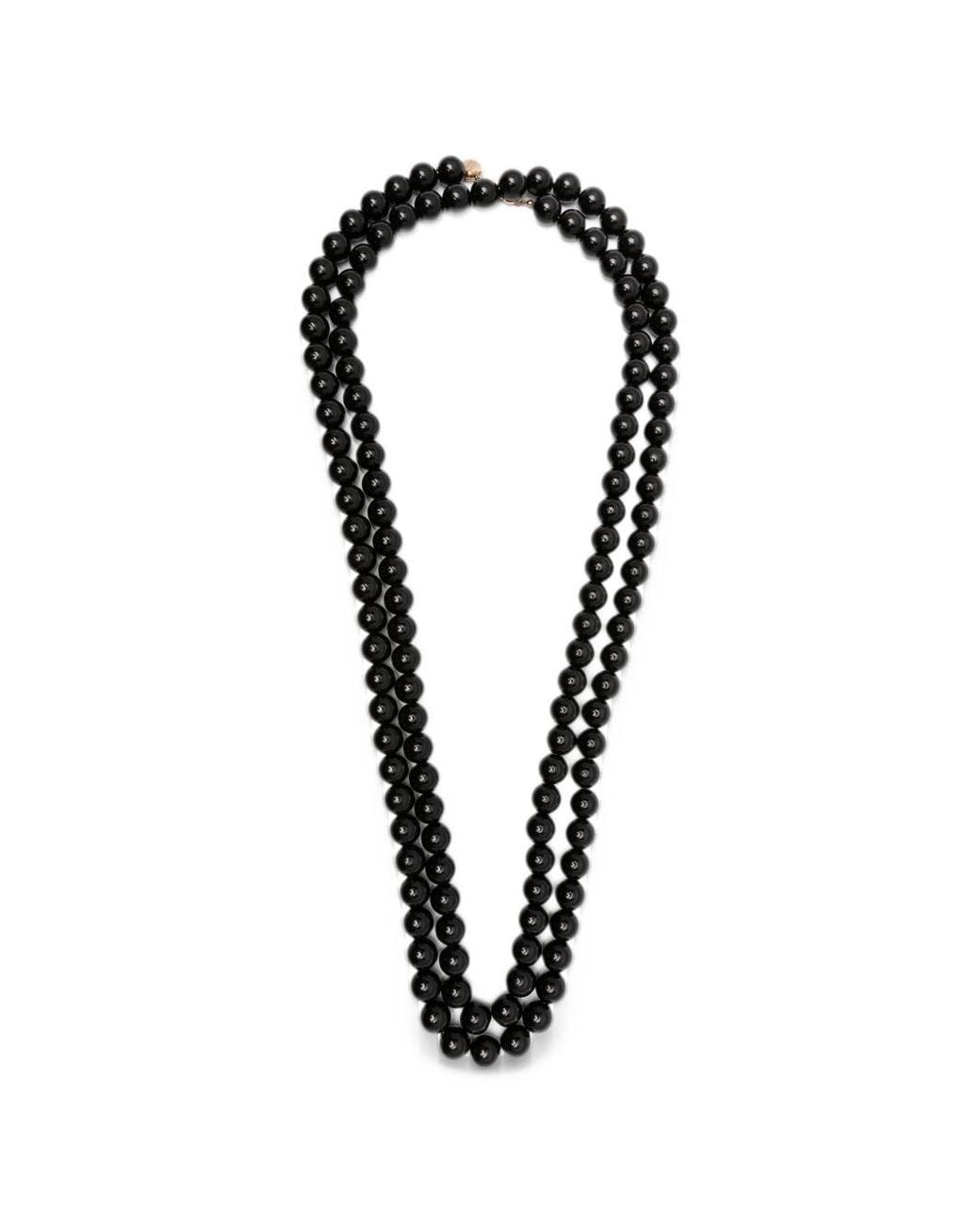 ALESSANDRO ENRIQUEZ Black Peral Necklace