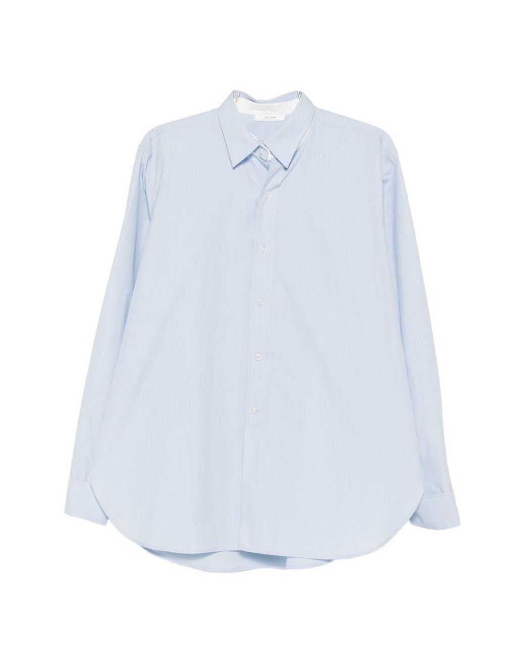 The Row White Melchior Cotton Shirt for men