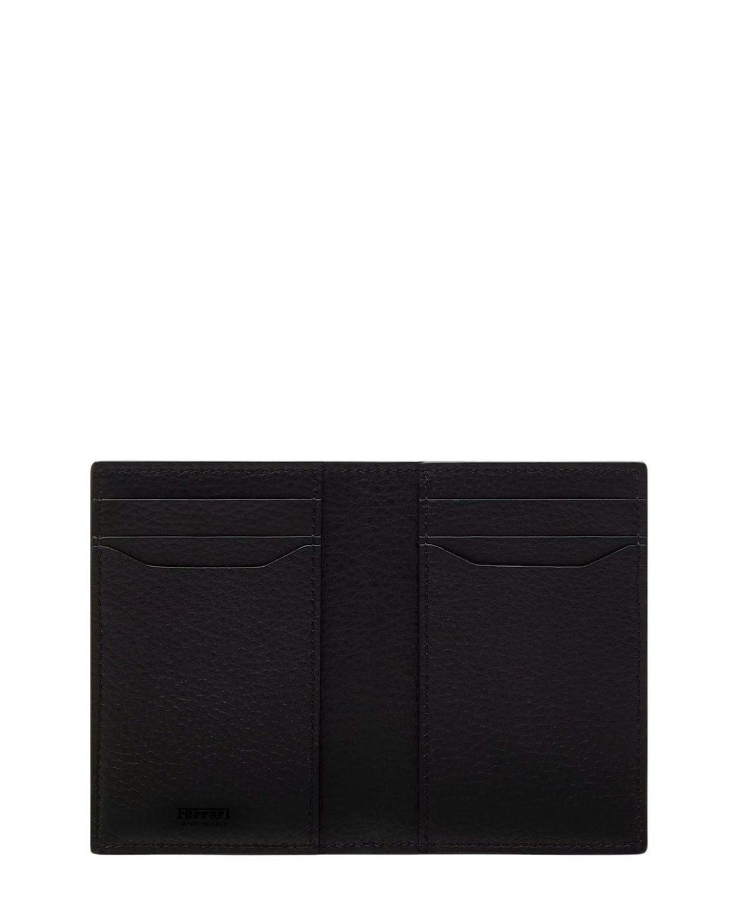 Ferrari White Gt Soft Card Holder for men