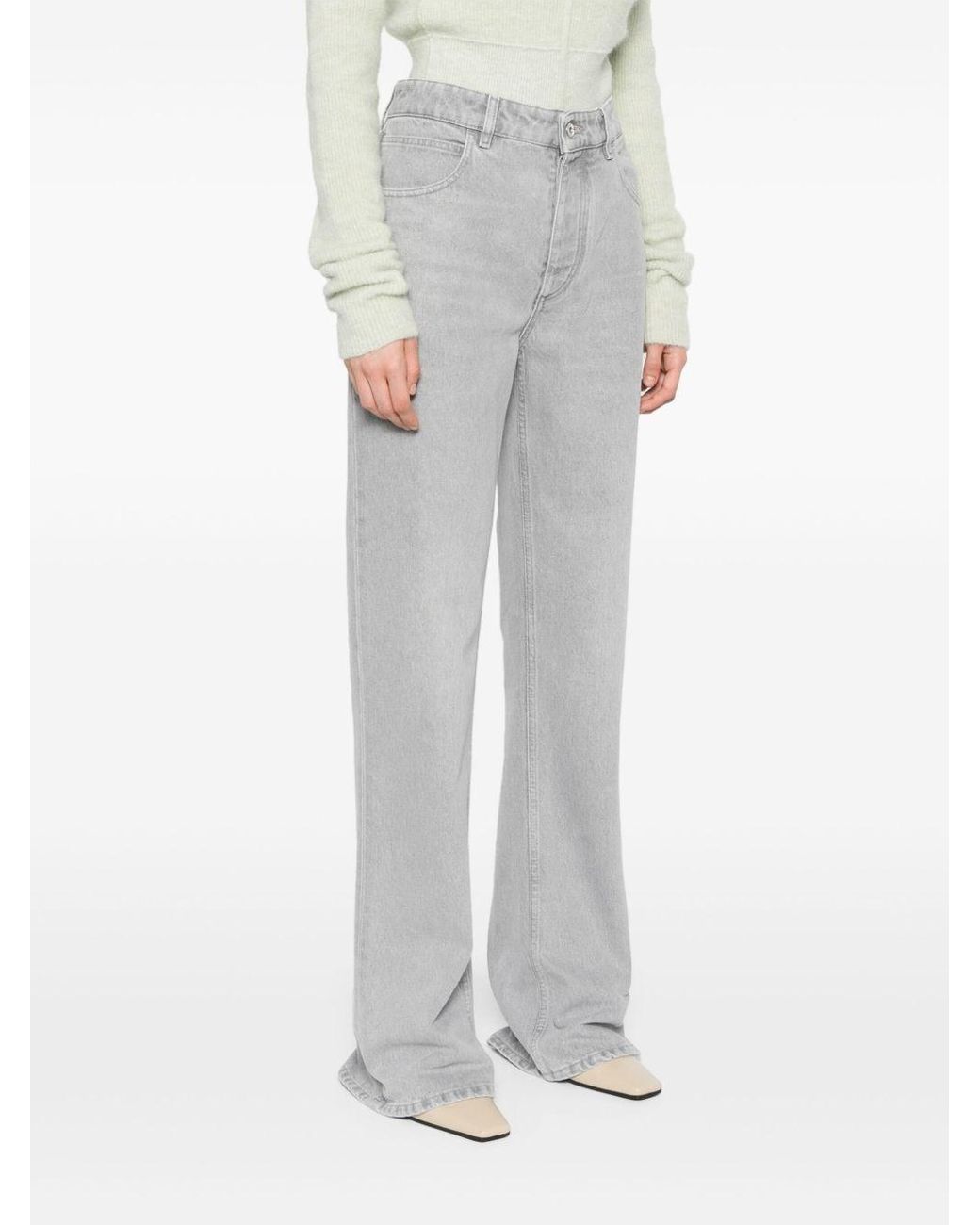 Bottega Veneta Gray Slim Denim Cotton Jeans