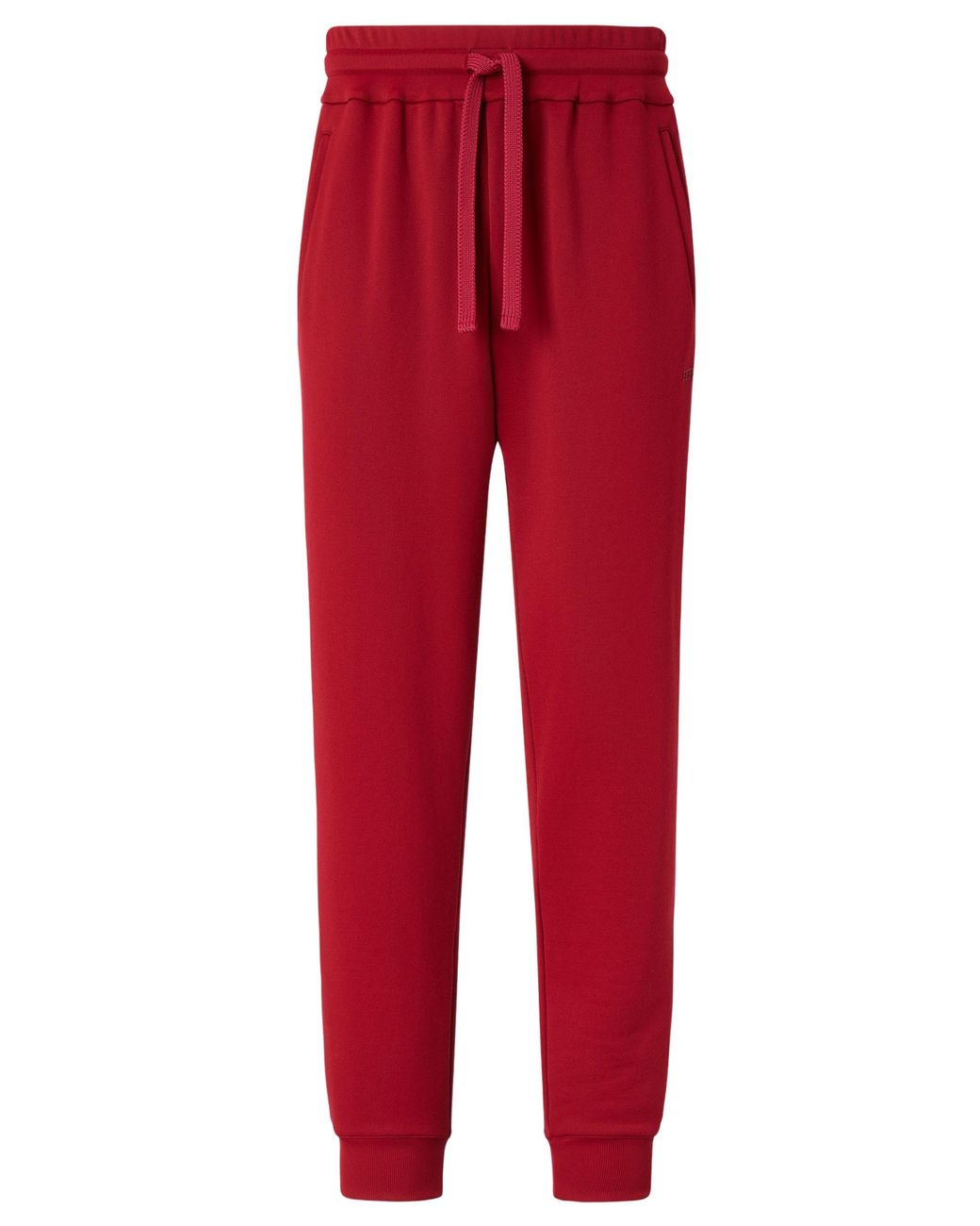 Ferrari Red Drawstring Tracksuit Bottoms for men