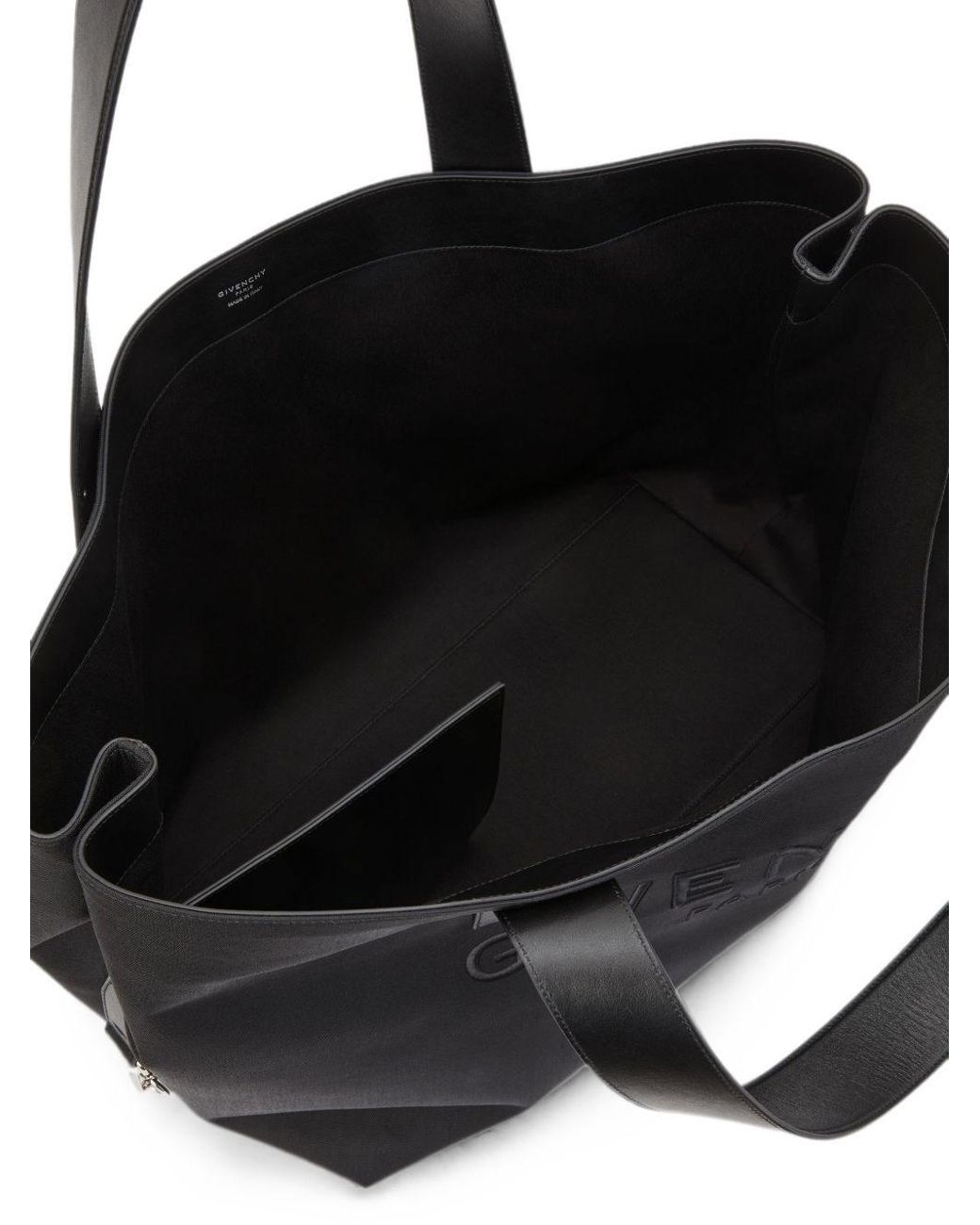 Givenchy Black Folded Nylon Tote for men