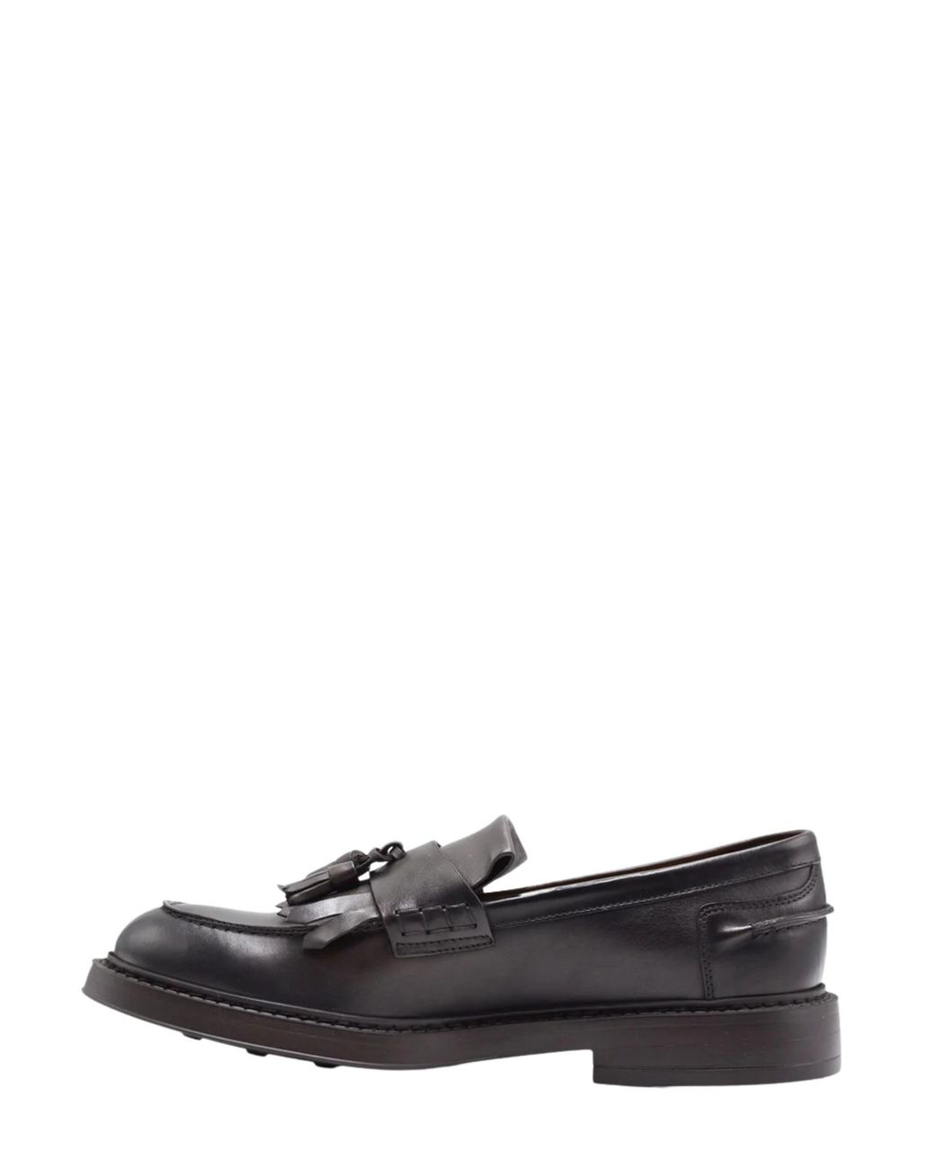 Doucal's Gray Adler Loafers for men