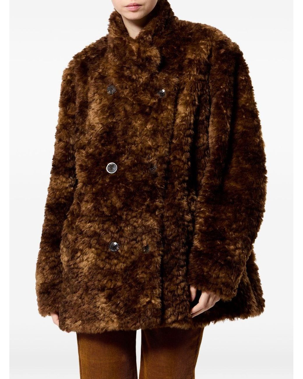 Isabel Marant Brown Jya Midi Coat