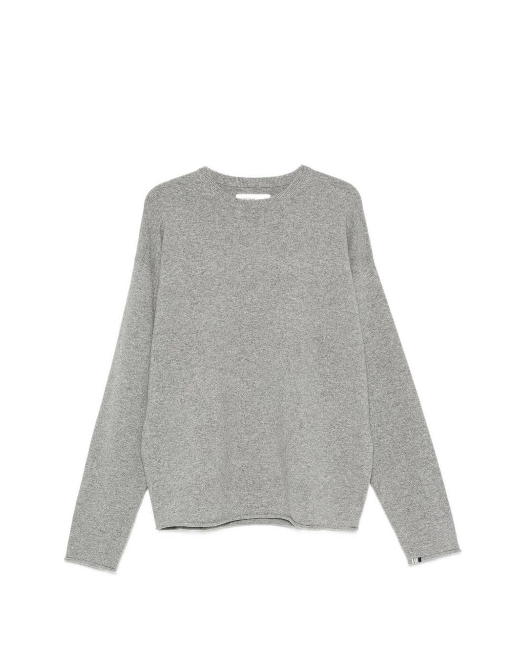 Extreme Cashmere Gray Cashmere Crewneck Sweater