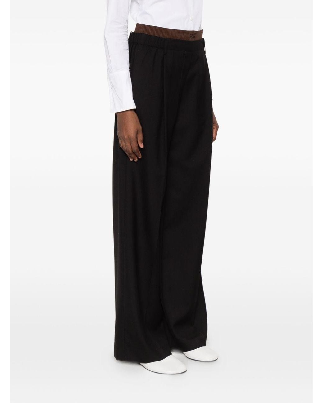 Loewe Black Wool Trousers