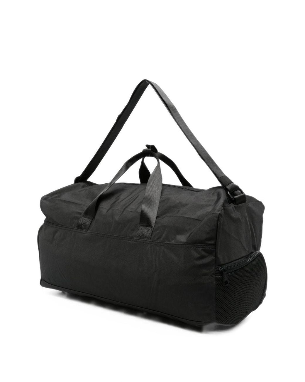 EA7 Black Logo Gym Bag for men