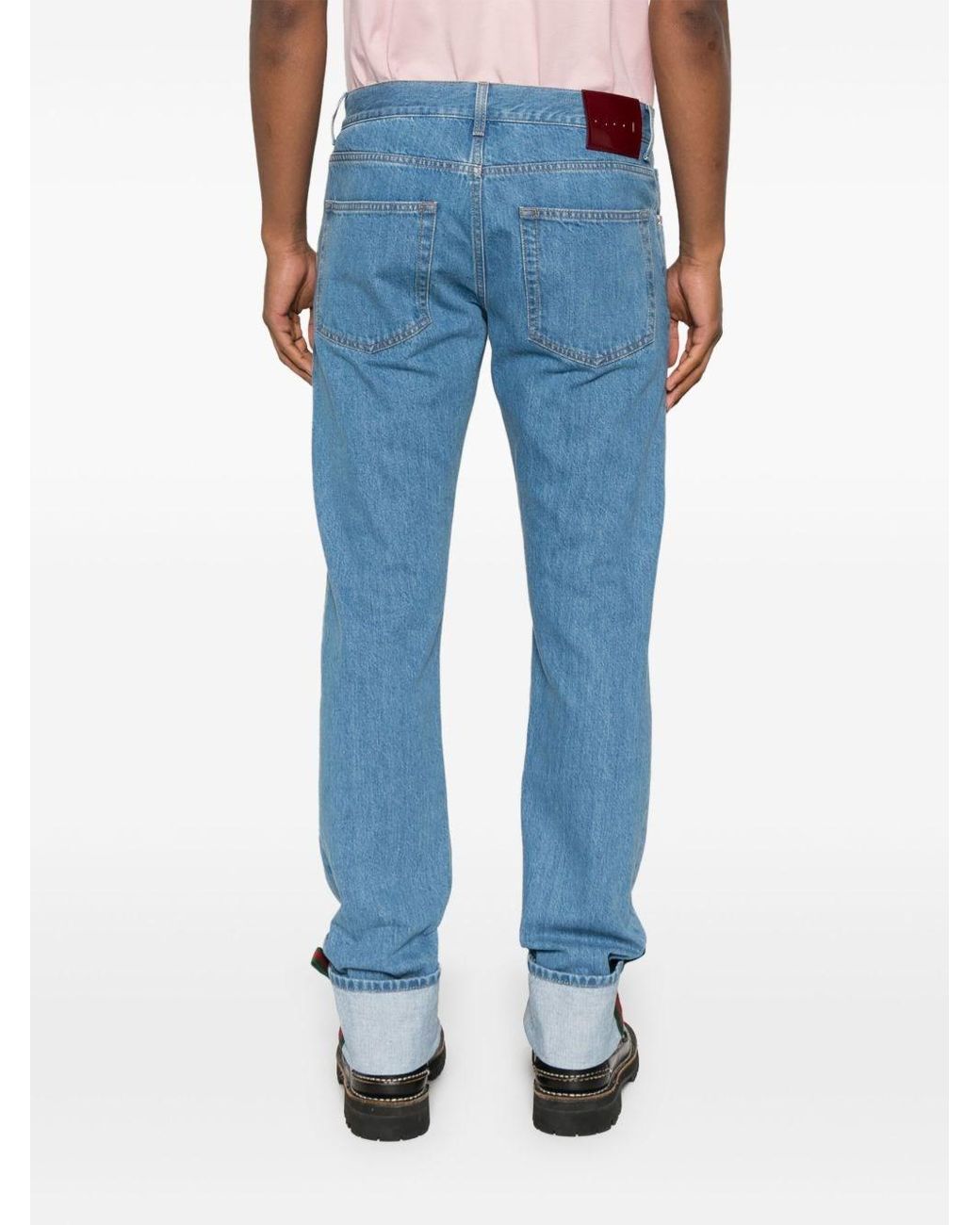 Gucci Blue Tapered Jeans for men