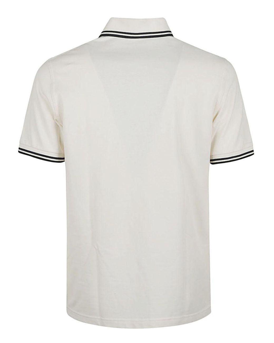 Fred perry white sales polo t shirt