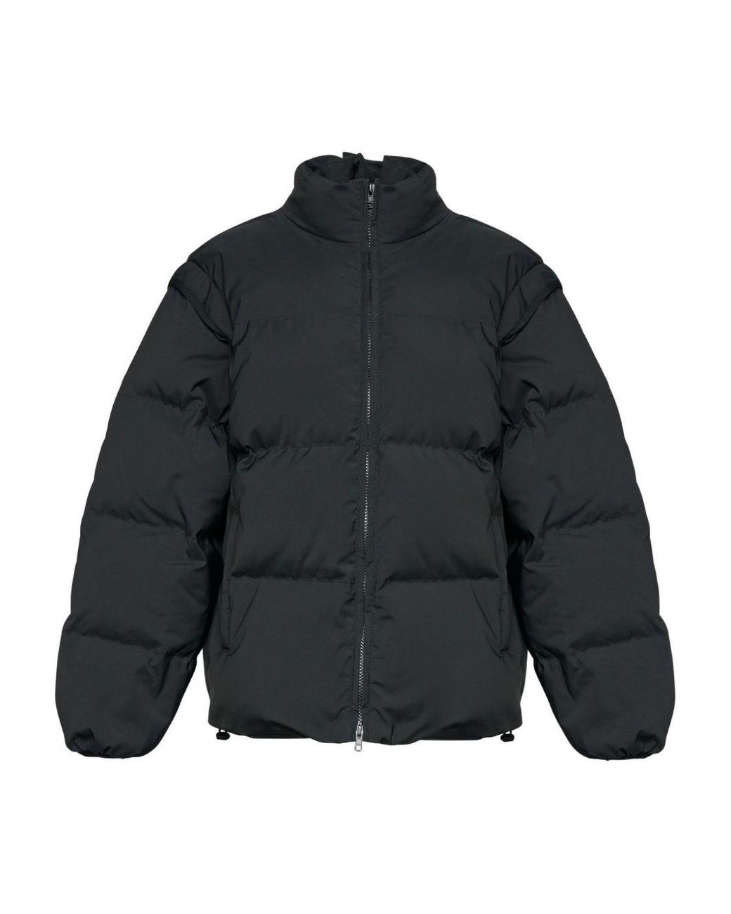 MM6 by Maison Margiela Blue Short Down Jacket