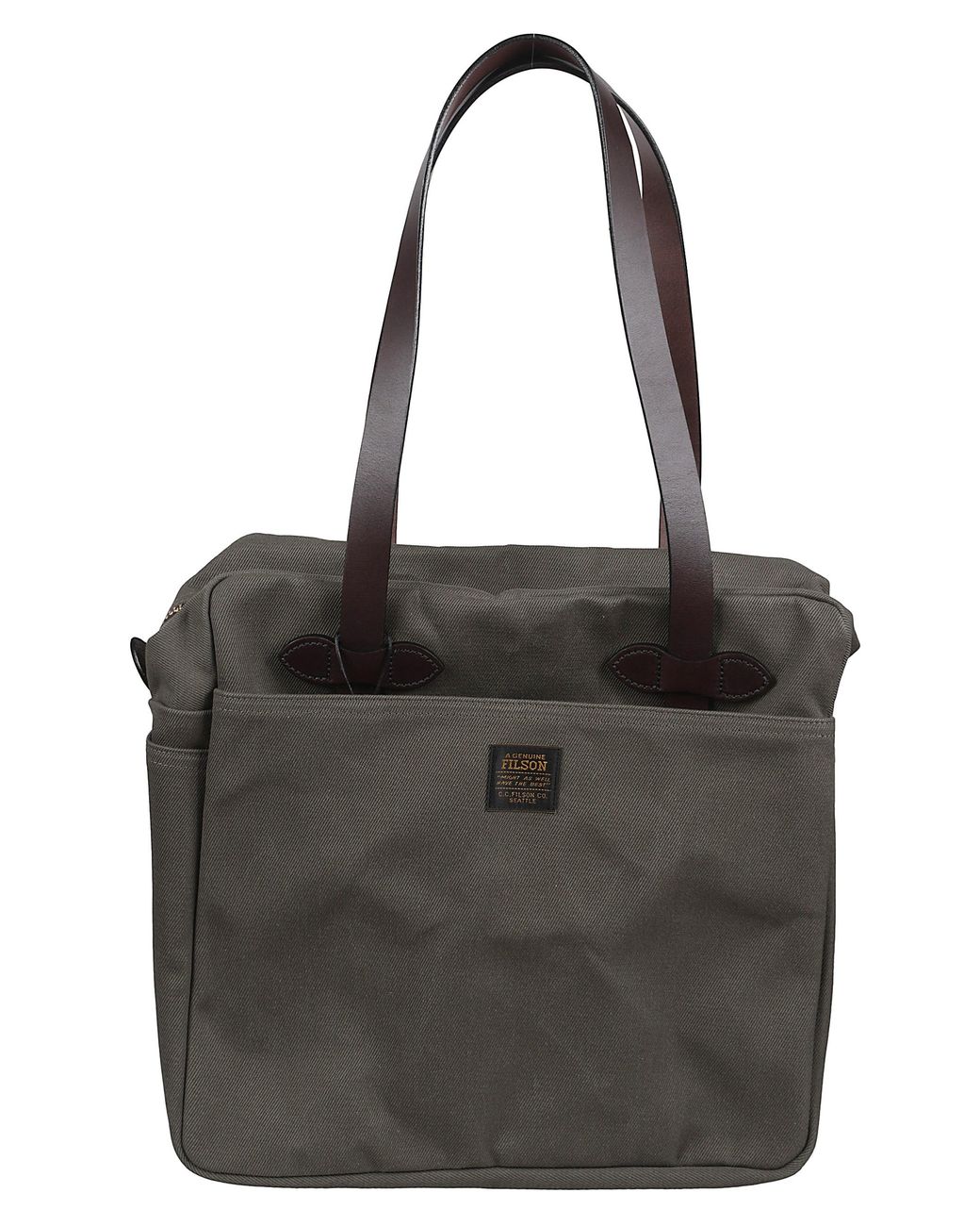Borsa Tote Con Zip di Filson in Black da Uomo