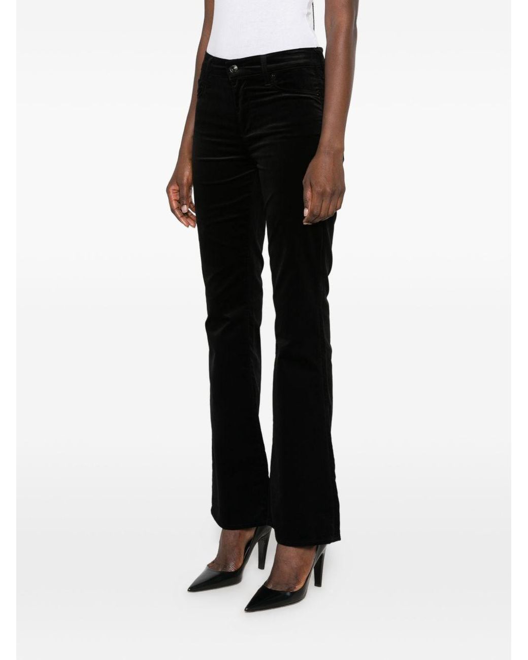7 For All Mankind Black The Leggy Bootcut