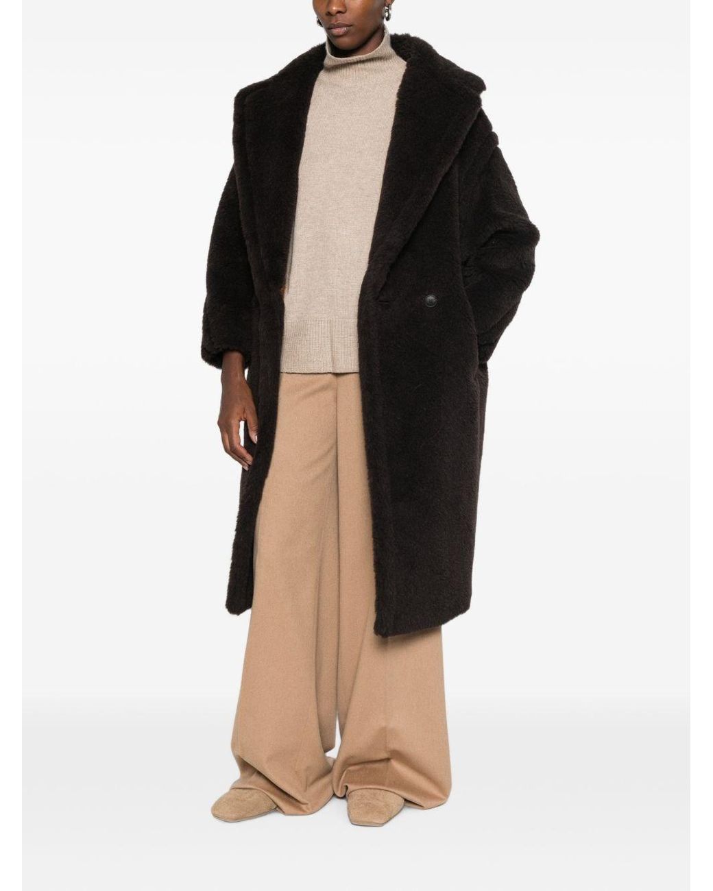 Max Mara Black Tedgirl Coat