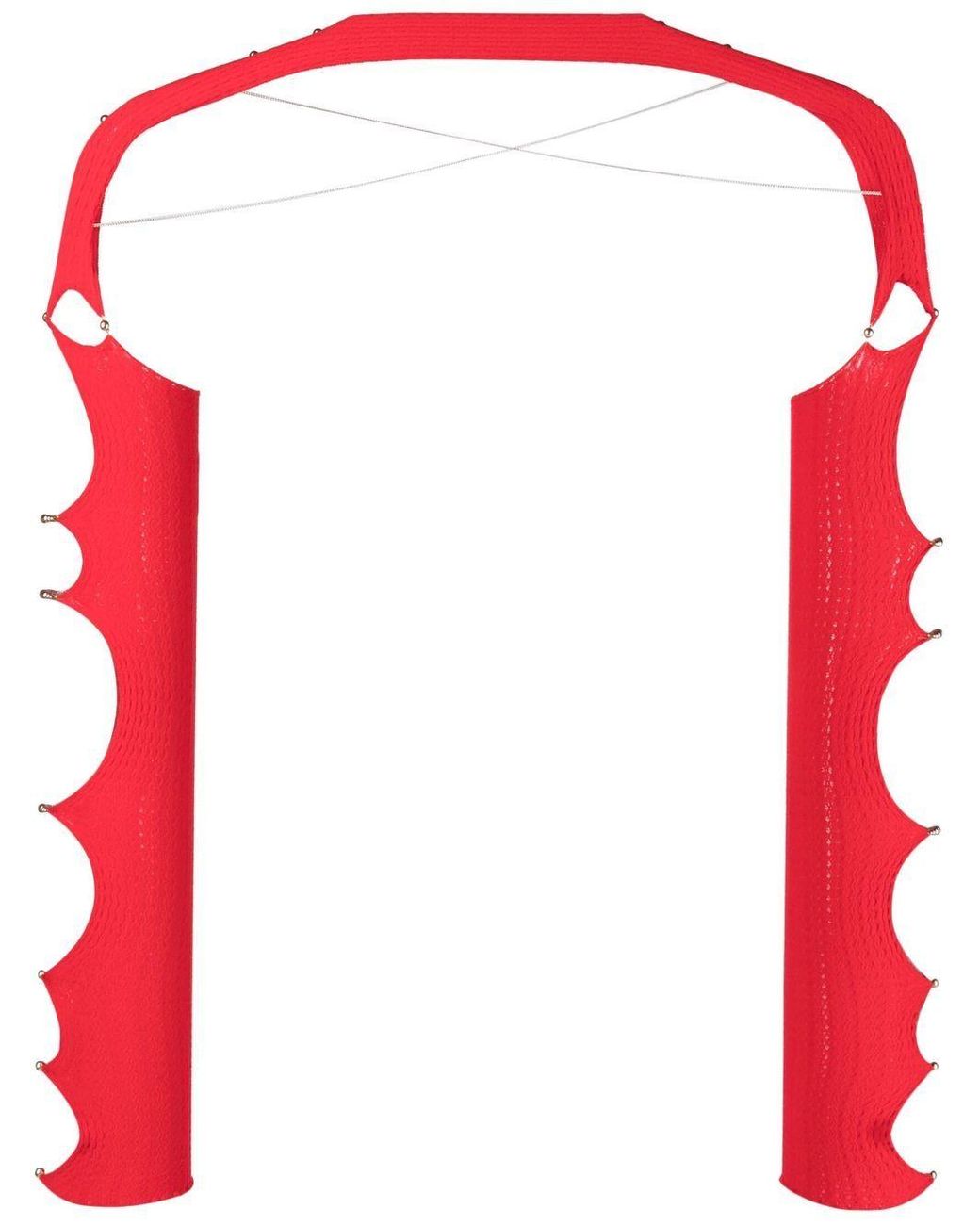 RUI - Cut-out Detail One-shoulder Cropped Top