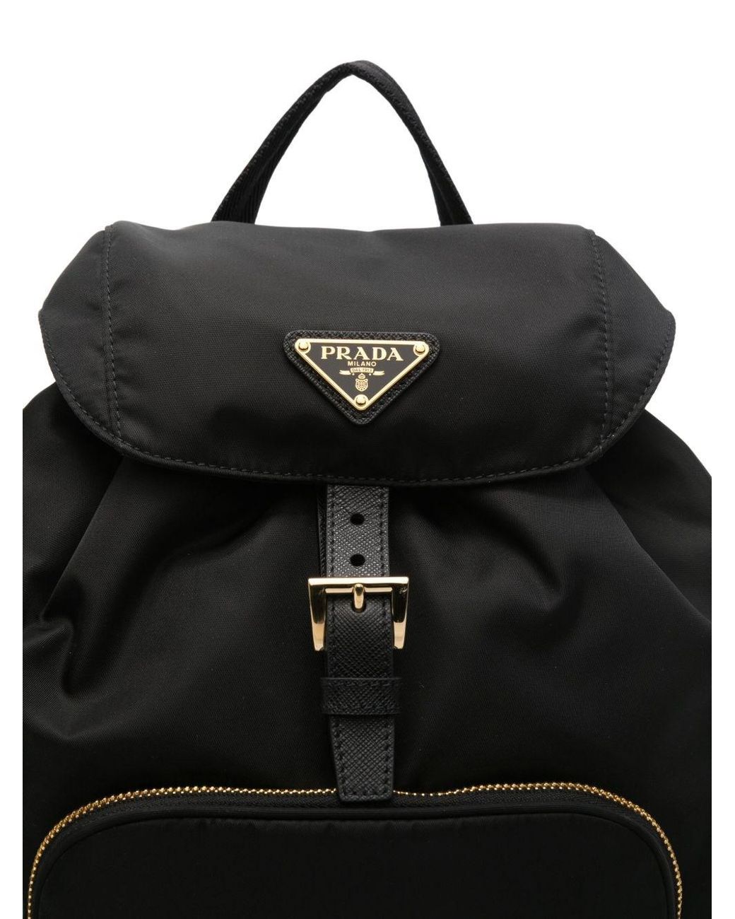 Prada Black Re-Nylon Small Backpack