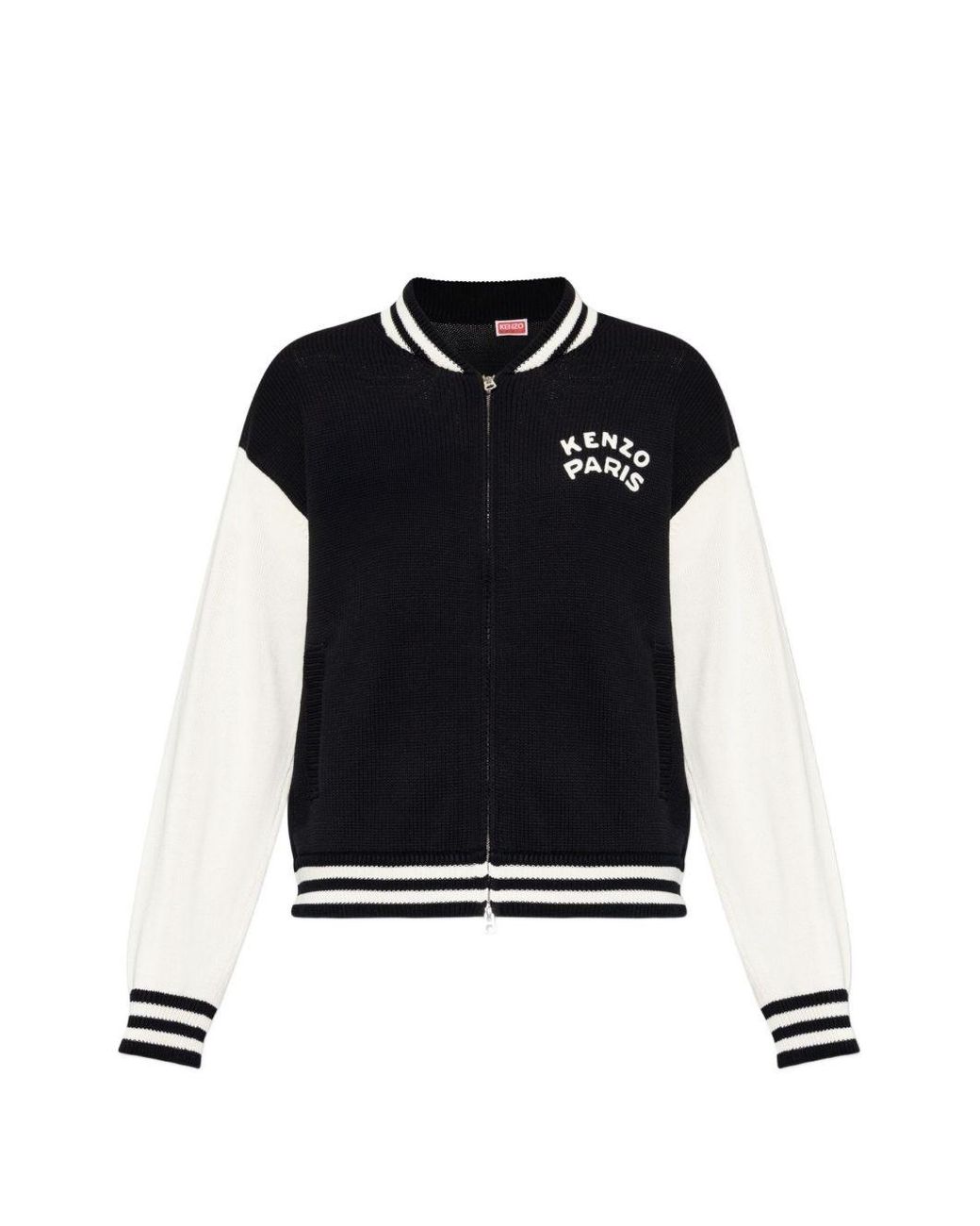KENZO Blue Paris Cotton Cardigan for men