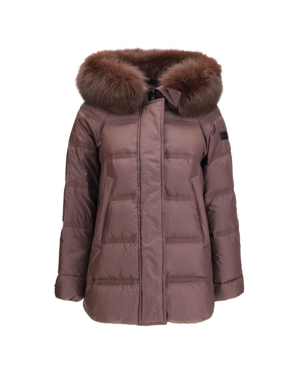 Peuterey Brown Down Jacket By