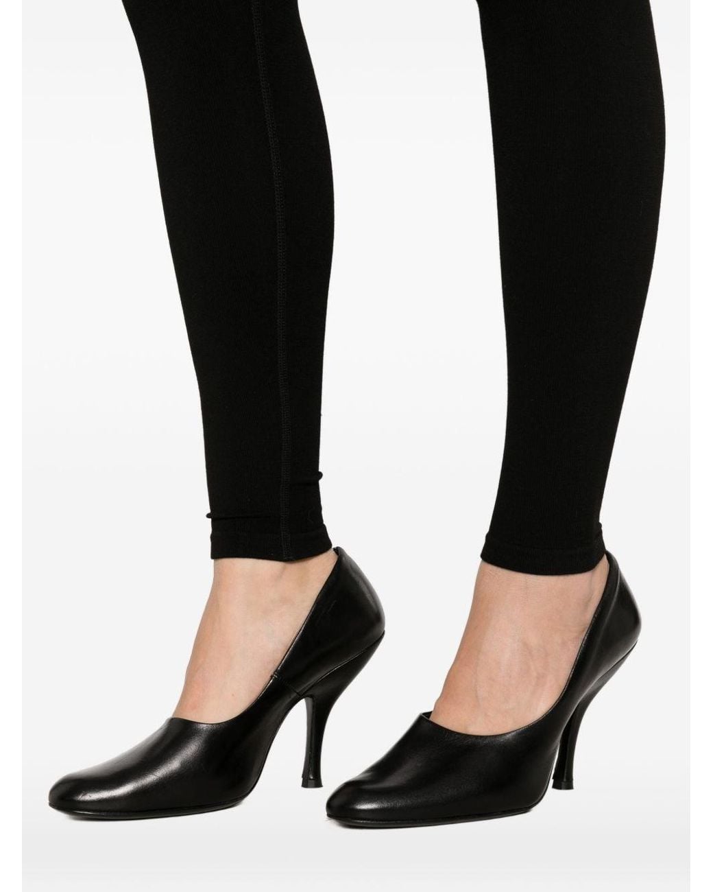 Totême Black Compact Leggings