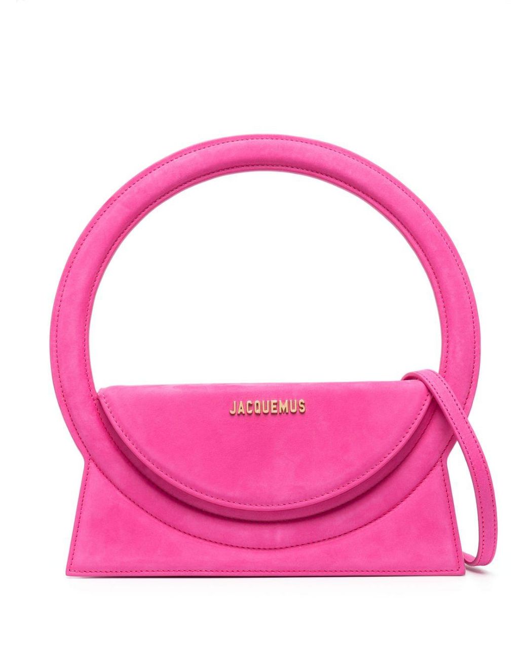 Jacquemus Le Sac Rond Shoulder Bag in Pink | Lyst