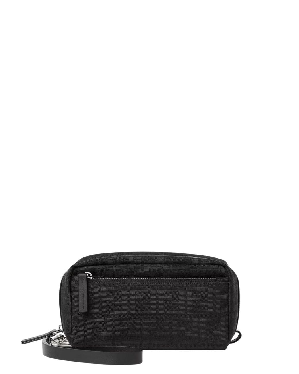 Fendi Black Ff Small Beauty Case for men