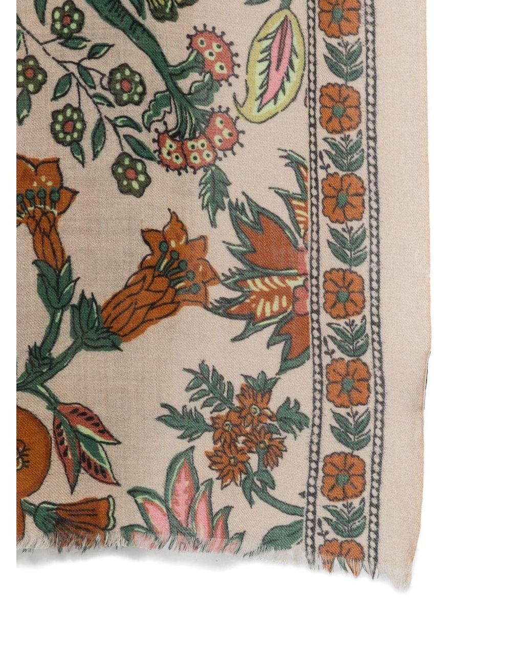 PATCHOULI Metallic Printed Wool Stole