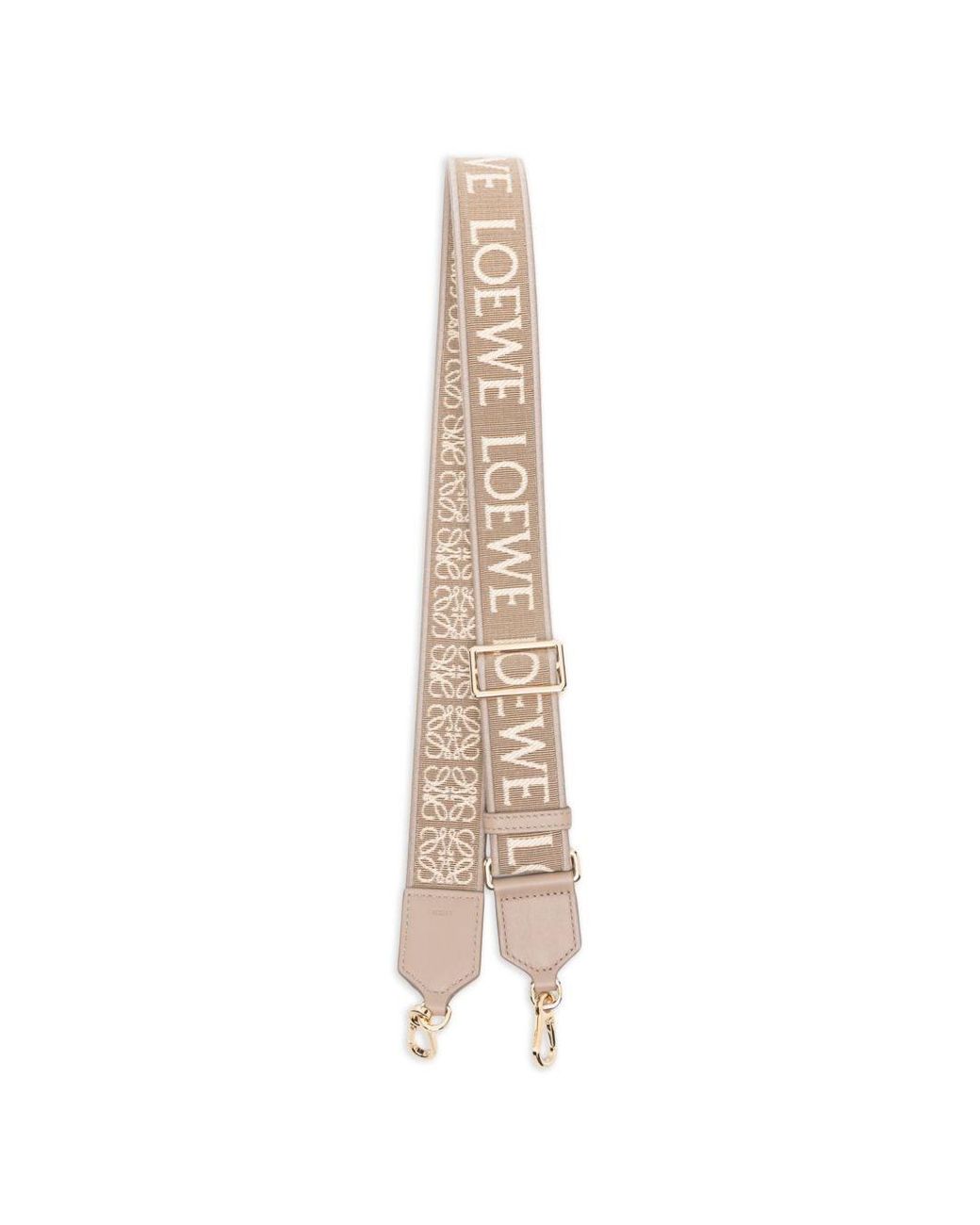 Loewe White Anagram Strap