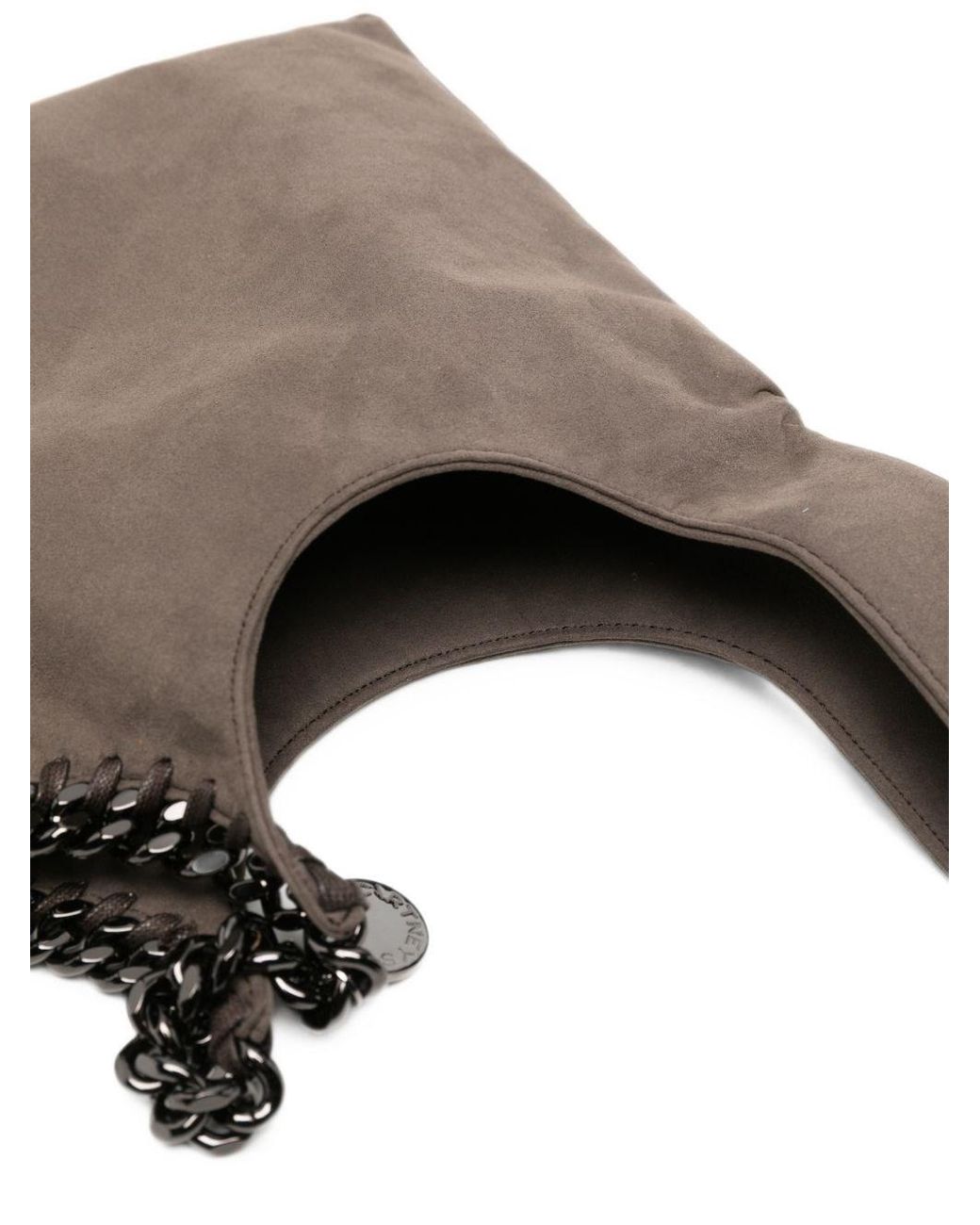 Stella McCartney Brown Falabella Wristlet Bag