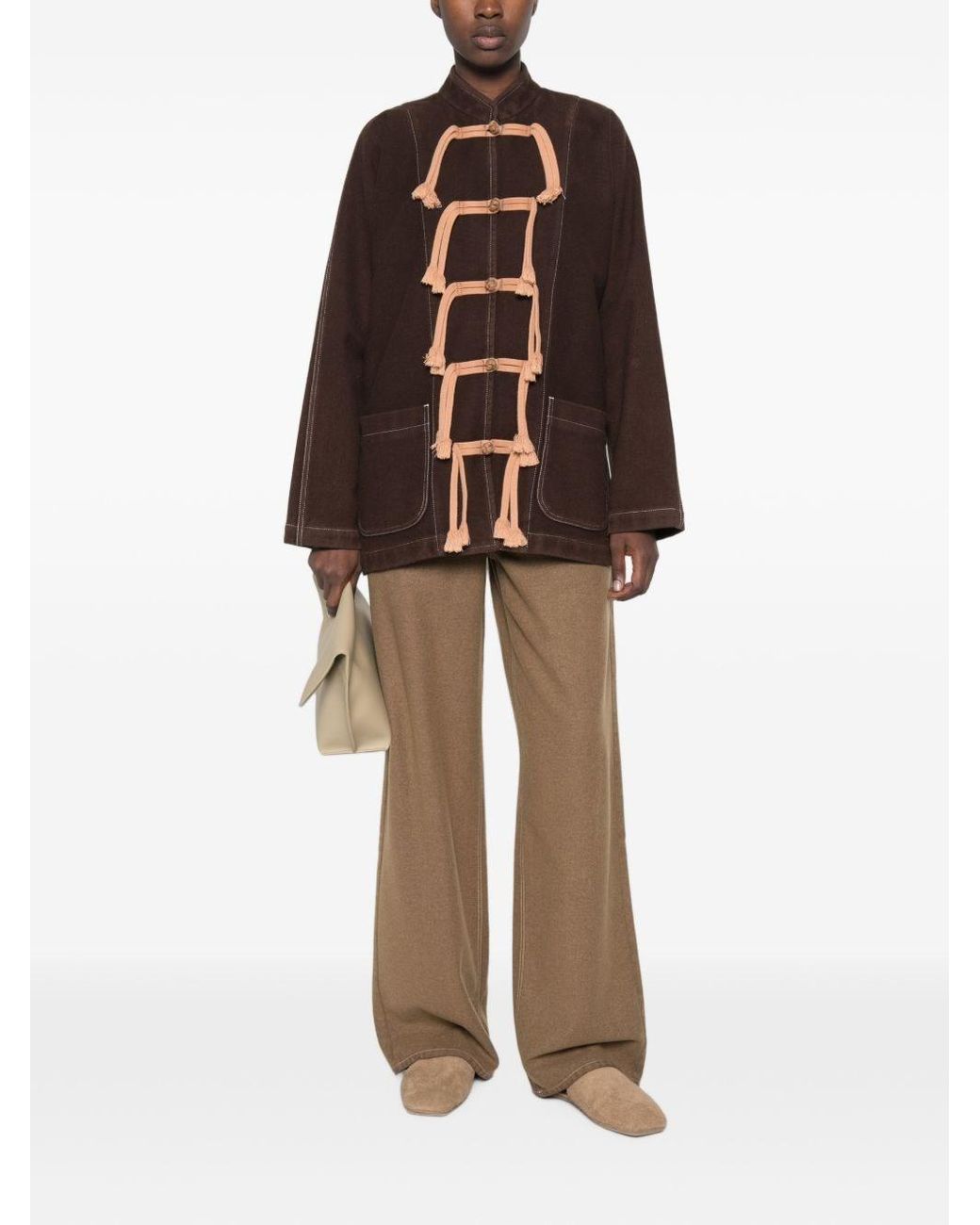 Uma Wang Brown Wool Jacket