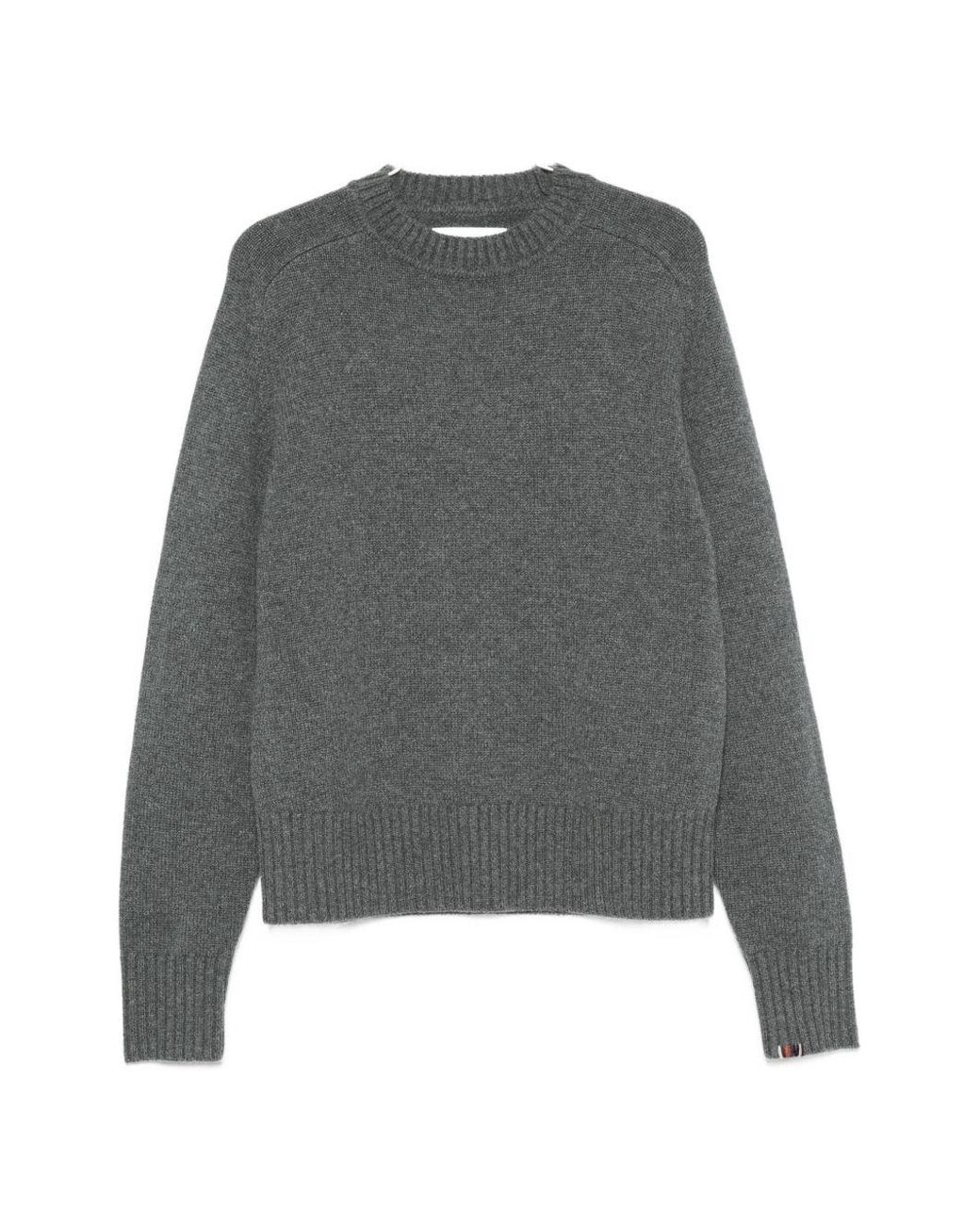 Extreme Cashmere Gray Cashmere Crewneck Sweater