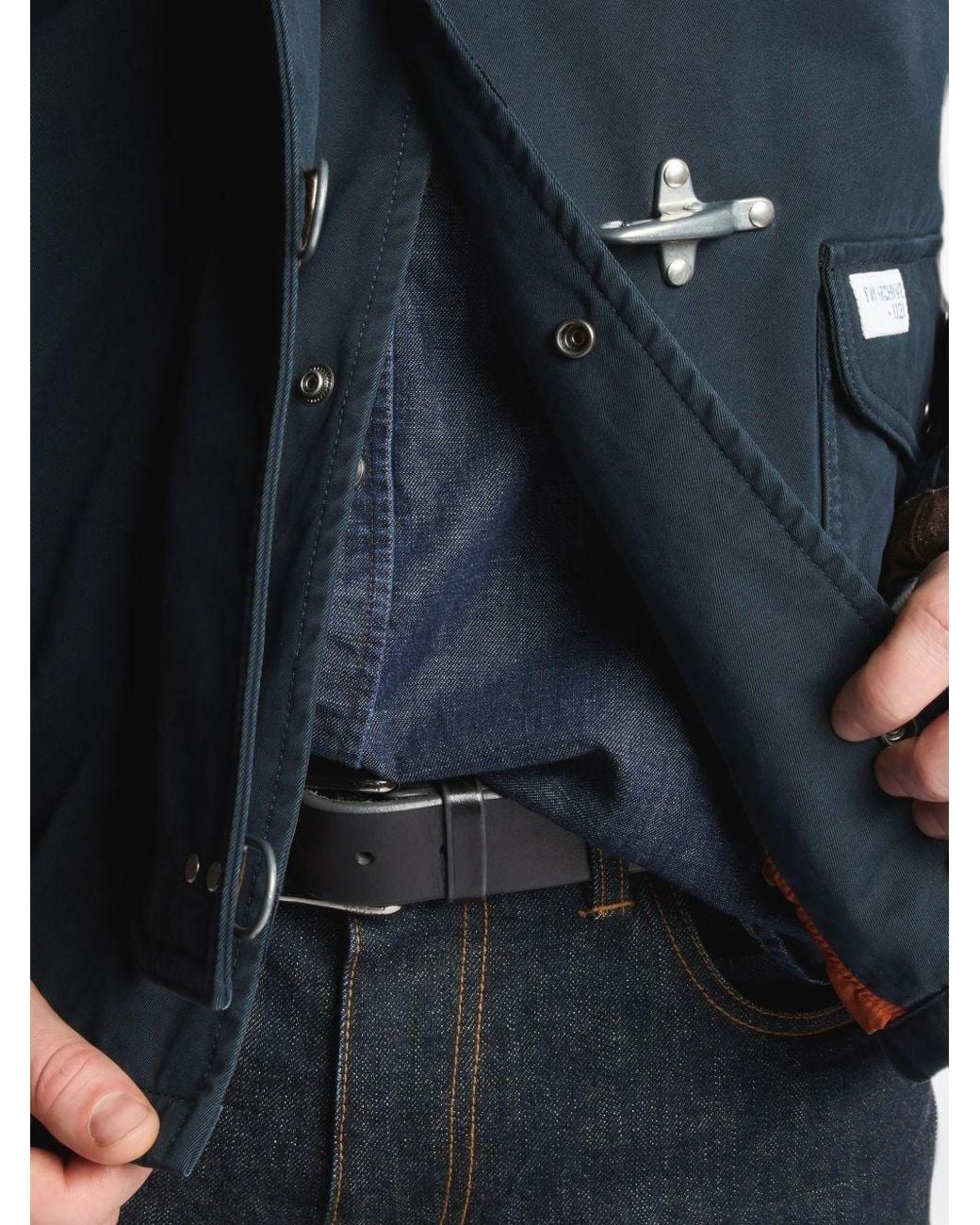 Fay Blue 4-Hook Jacket for men