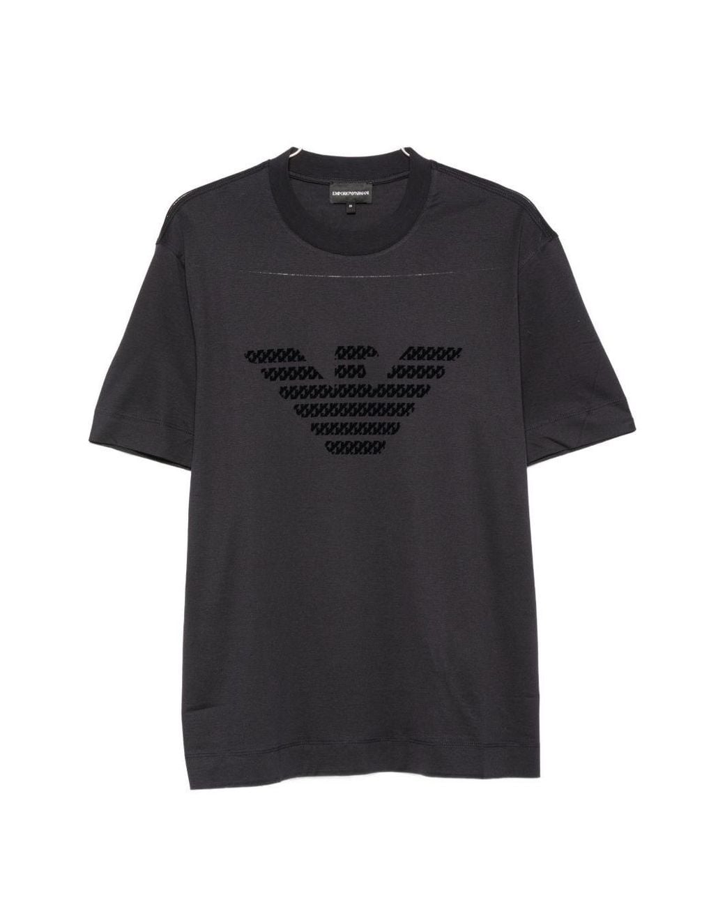 Emporio Armani Black Logo T-Shirt for men