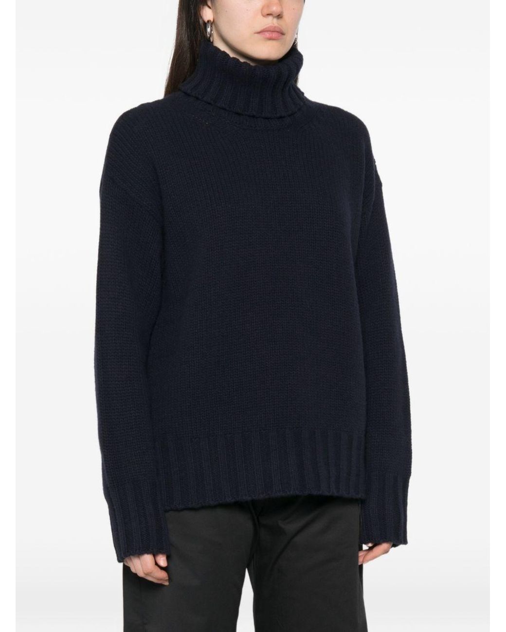 Jucca Black Wool Turtleneck