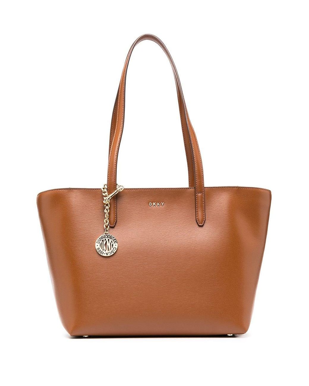 DKNY Leather Bryant Tote Bag in Brown Save 2 Lyst