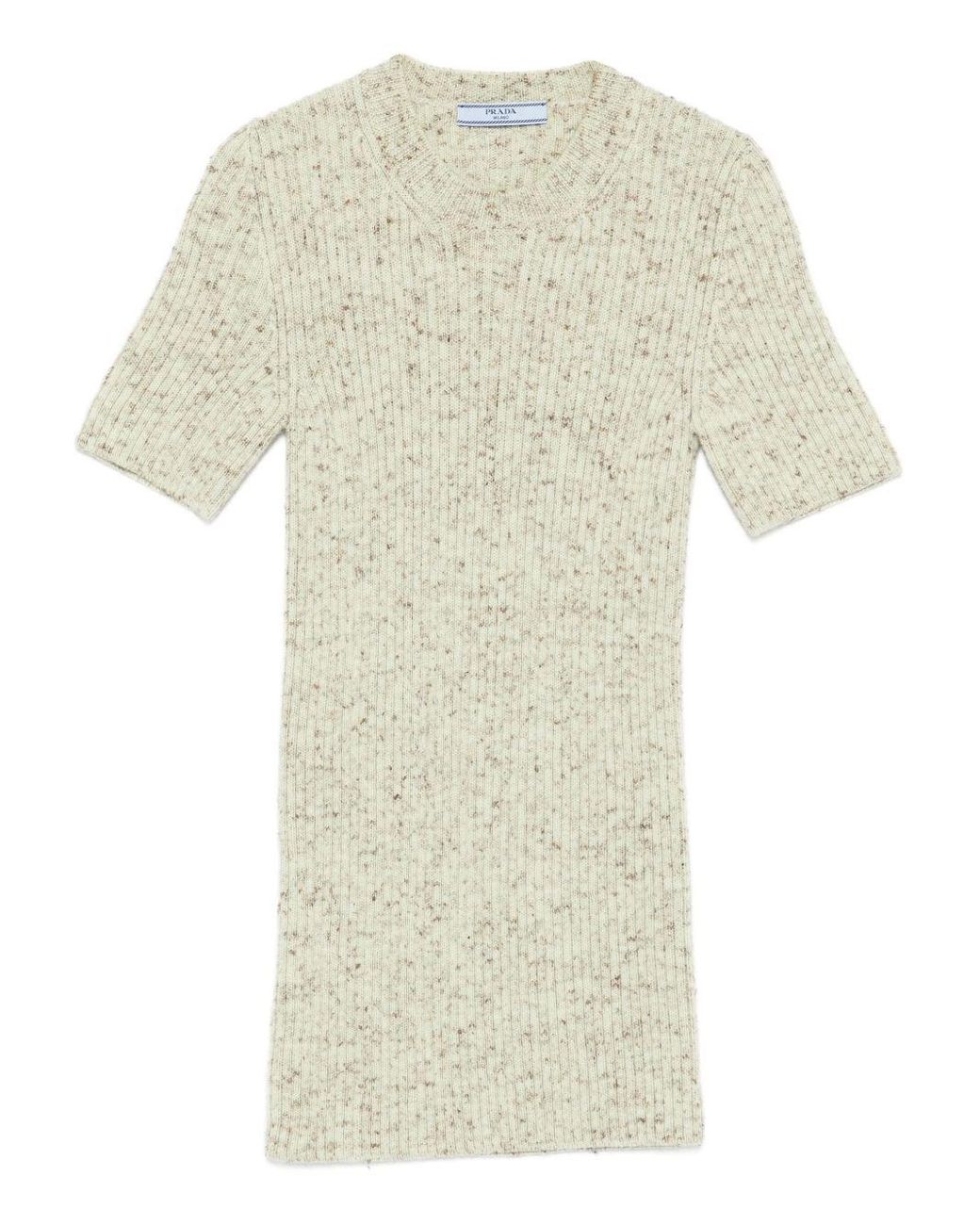 Prada Natural Wool Blend Top