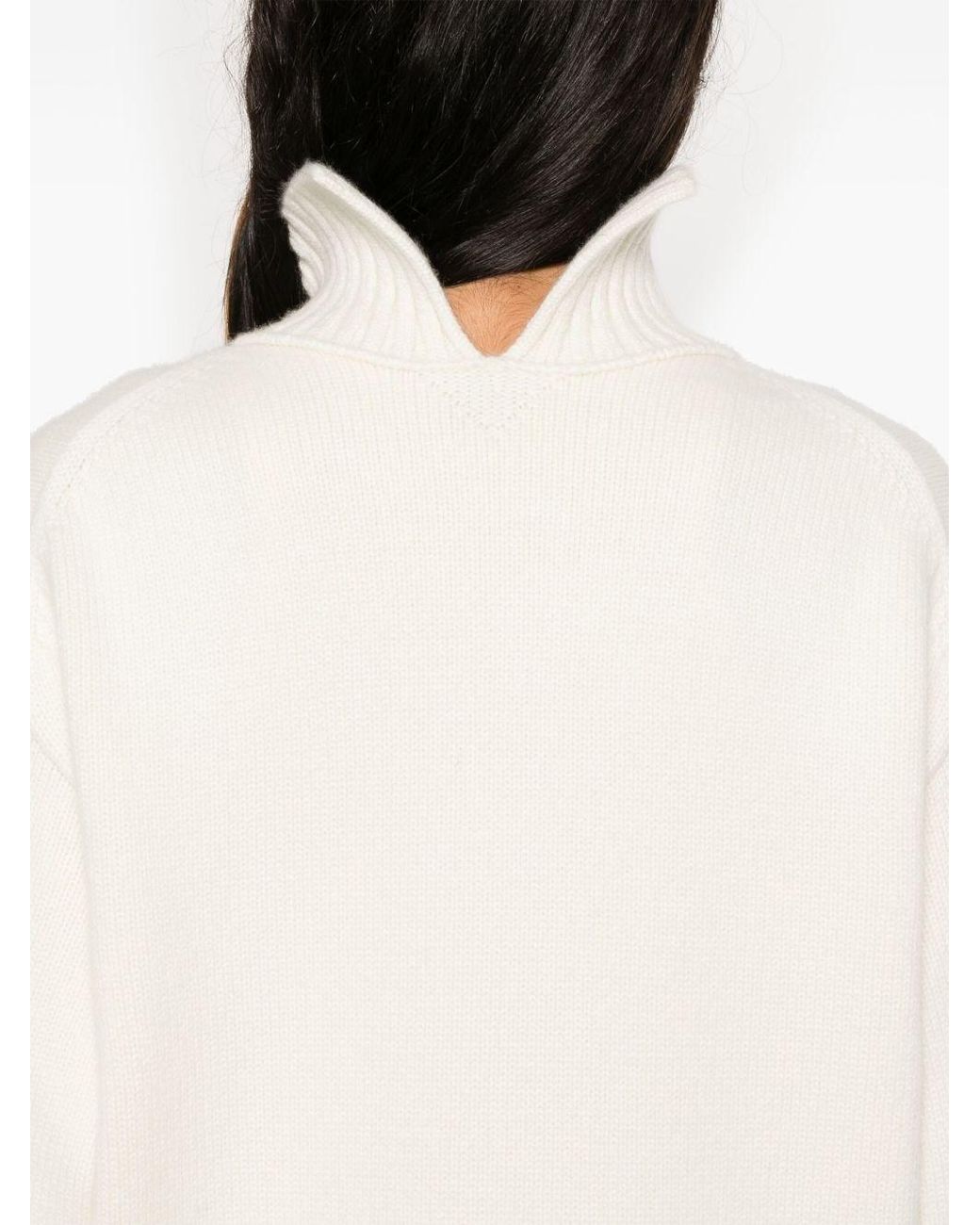 Bottega Veneta White Wool Jumper
