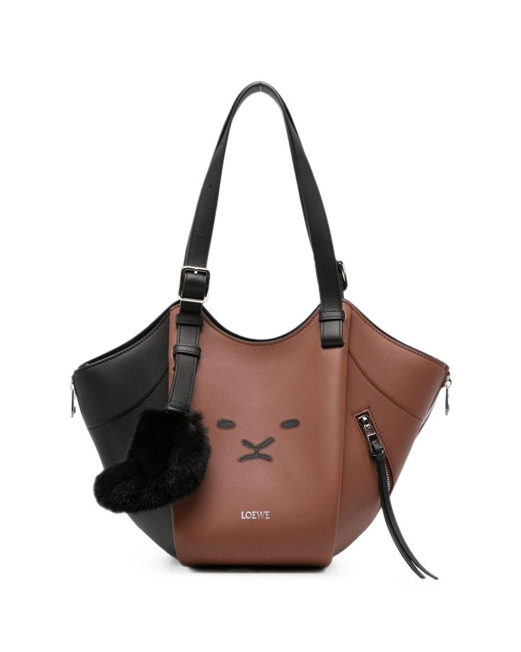 Loewe Brown Hammock Medium Leather Handbag