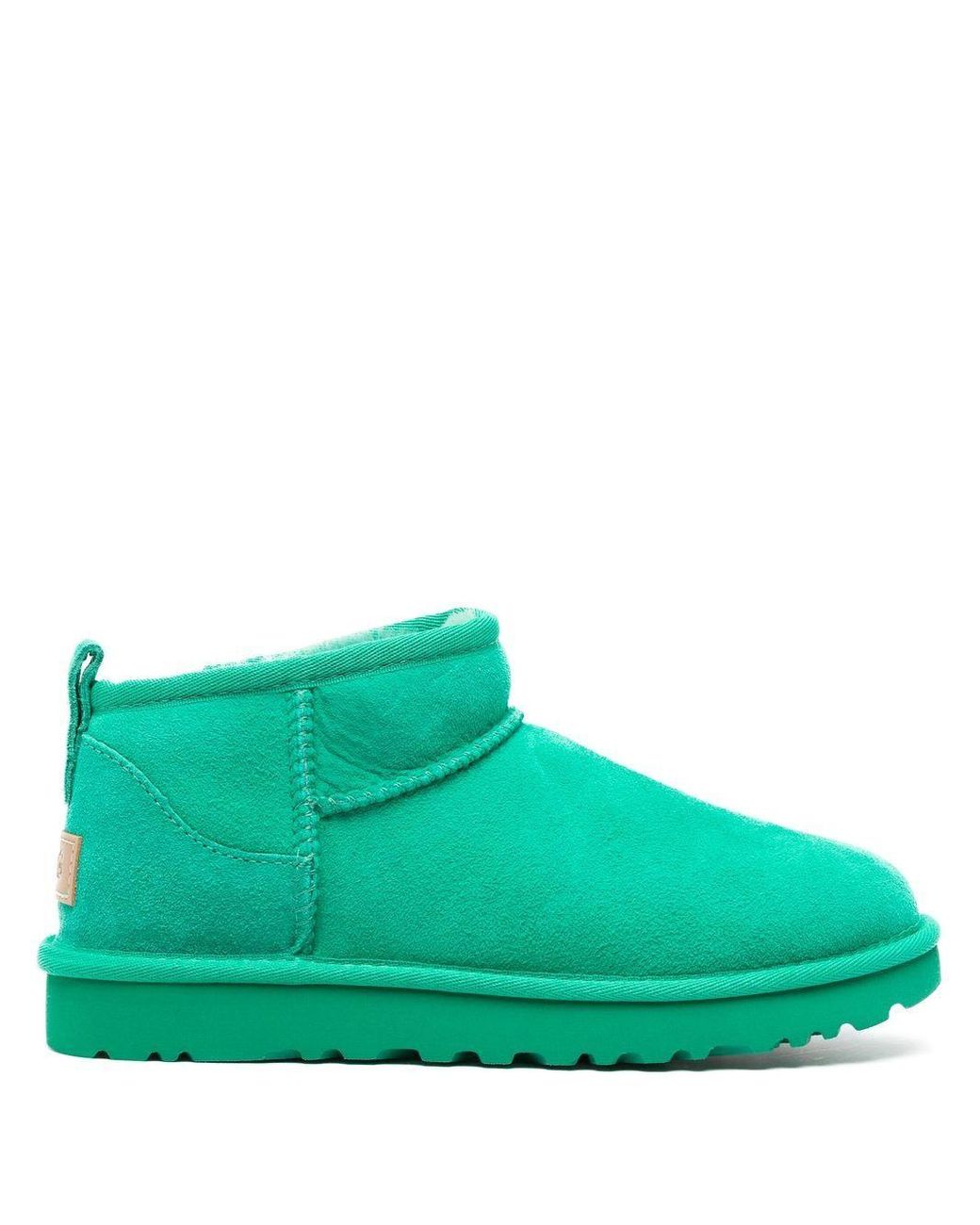 UGG Classic Ultra Mini Ankle Boots in Green | Lyst Canada