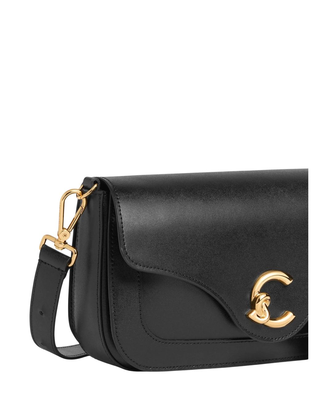 Coccinelle Black C-Me Medium Shoulder Bag
