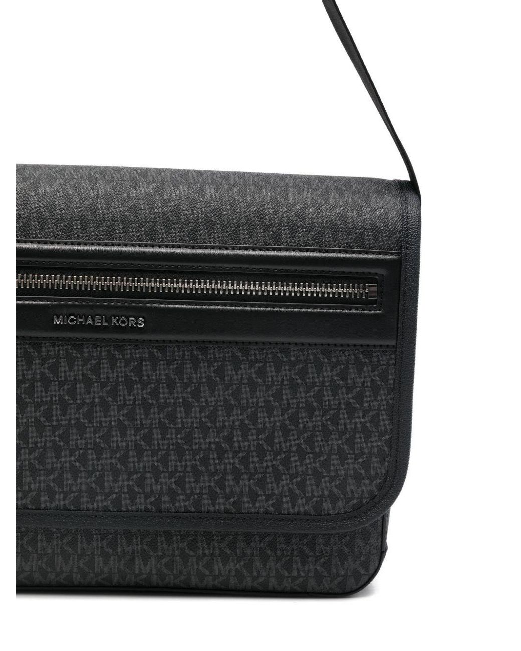 Michael Kors Black Shoulder Bag With Logo for men