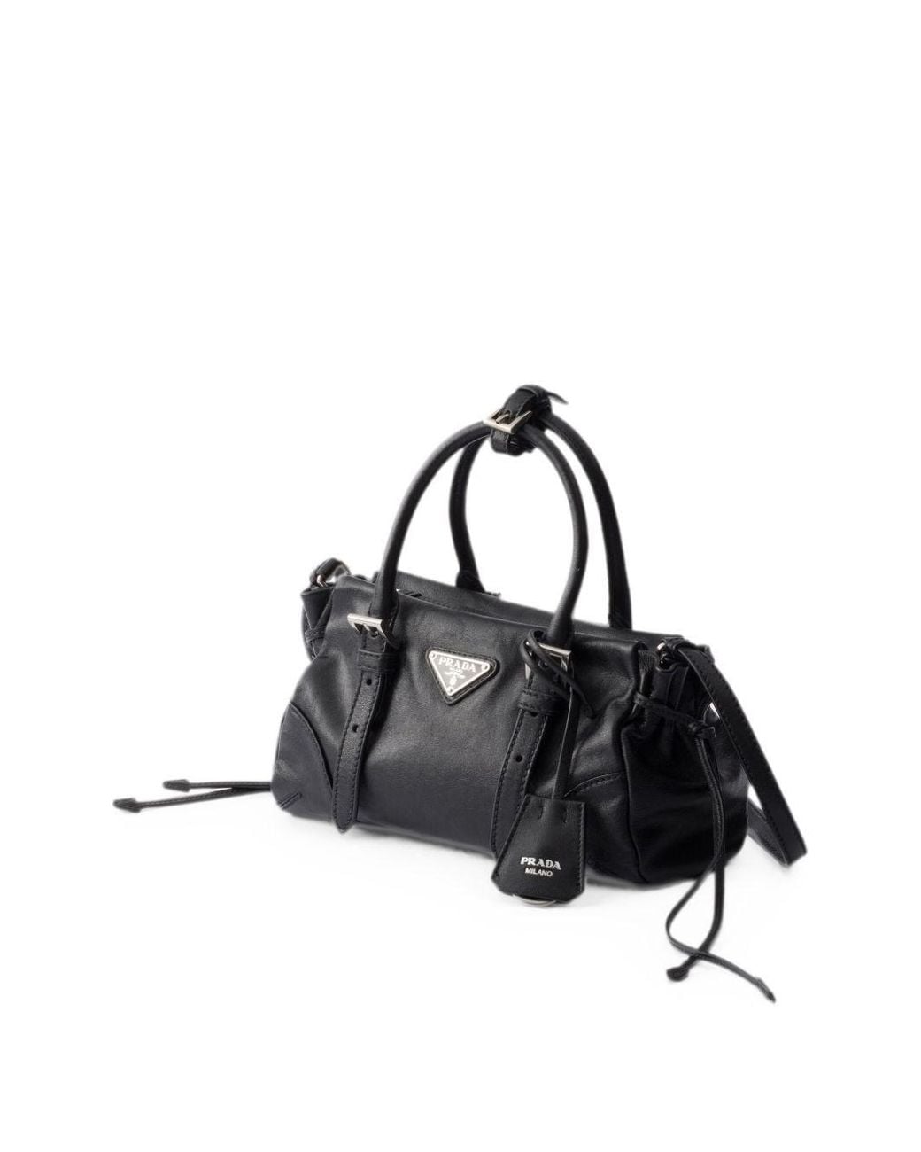Prada Black Karin Small Leather Handbag