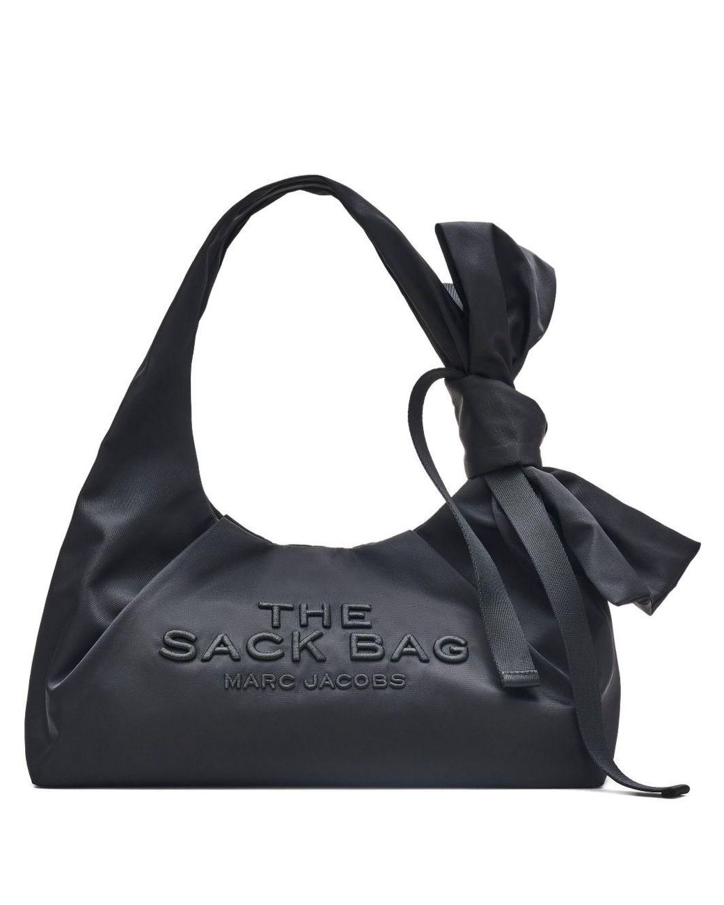 Marc Jacobs Black The Sack Nylon Handbag