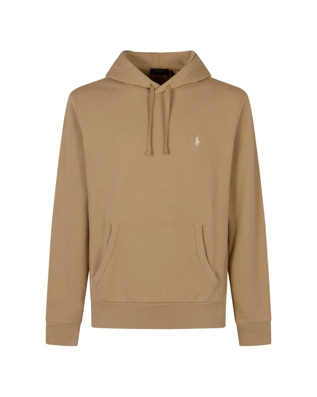 Polo Ralph Lauren Natural Logo-Embroidered Drawstring Hoodie for men