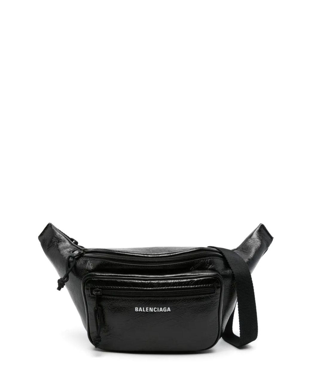 Balenciaga Black Explorer Beltpack for men