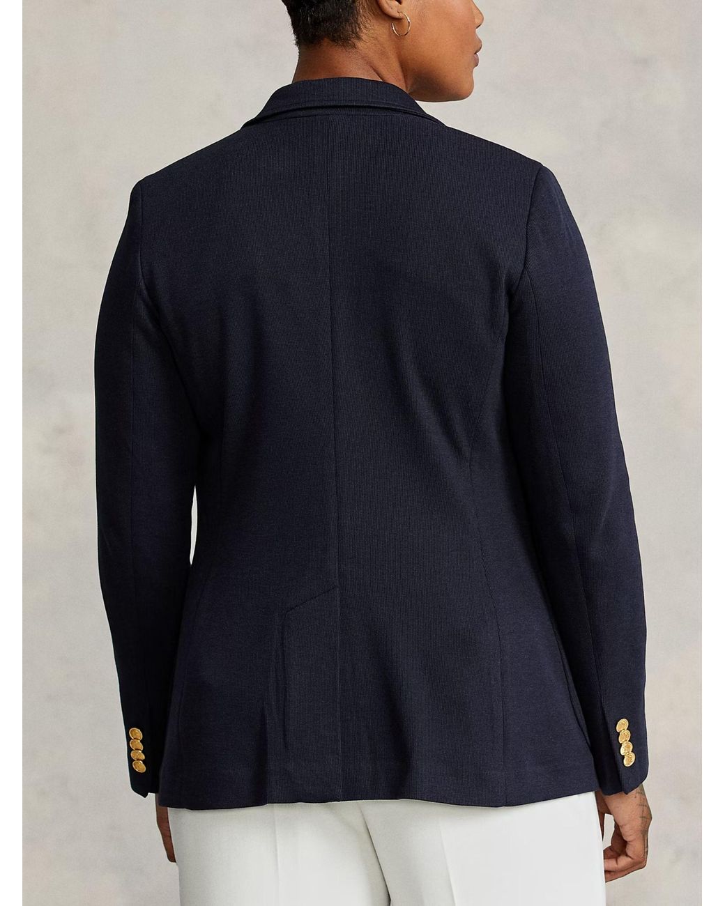 Polo Ralph Lauren Blue 26Ss Monogram Knit Blazer