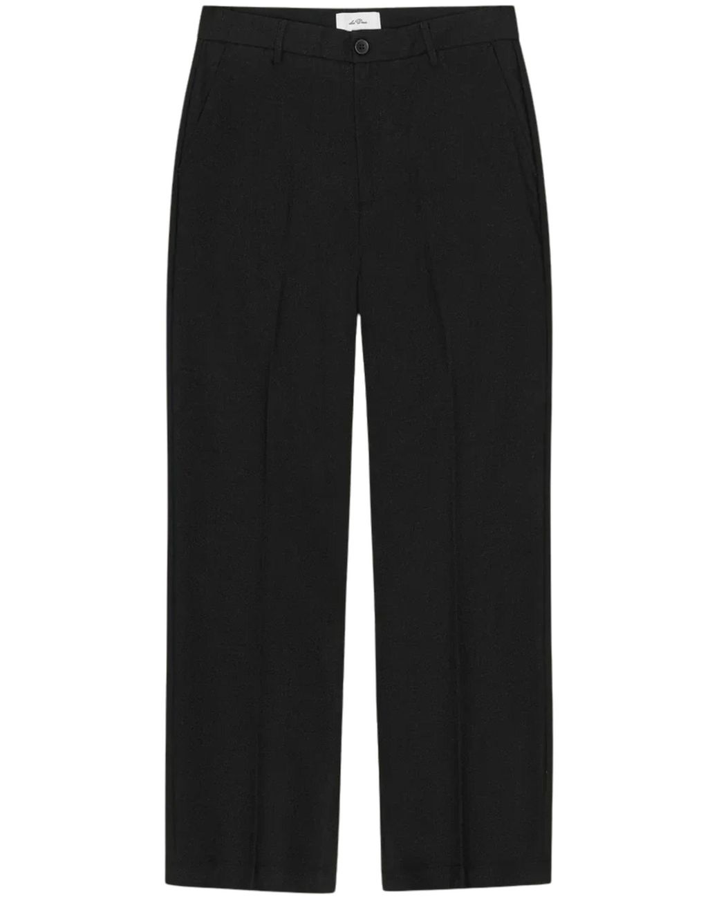 Les Deux Black Brushed Twill Tailored Pants for men