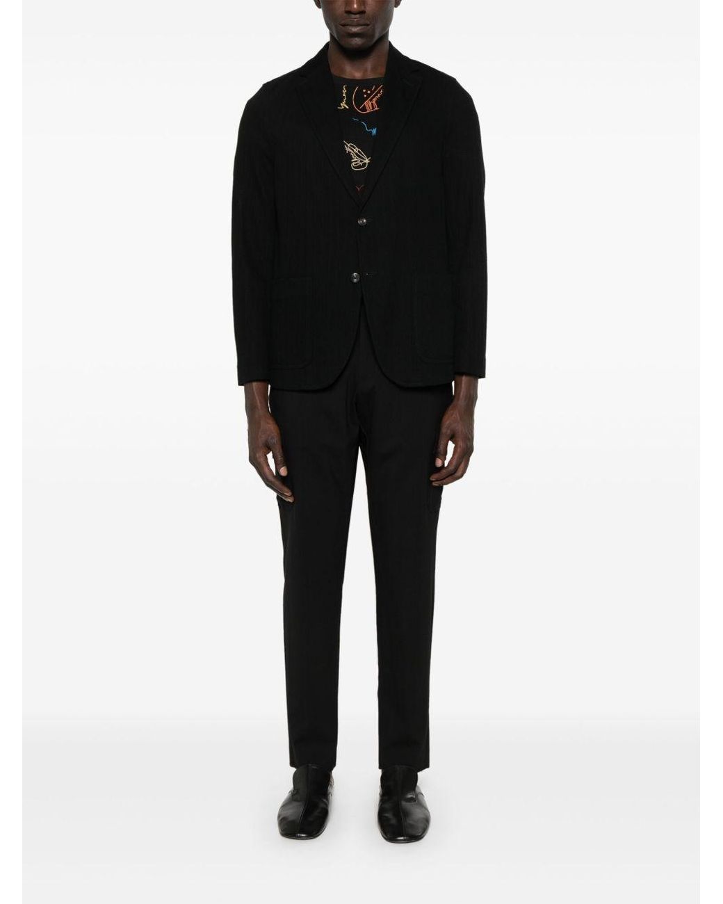 Circolo 1901 Black Cotton Single-Breasted Jacket for men