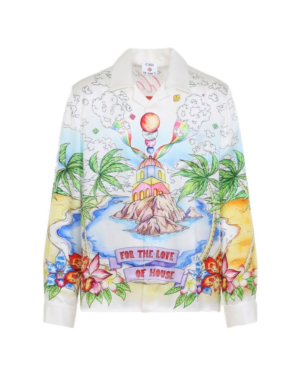 Casablanca White Better Days Shirt for men